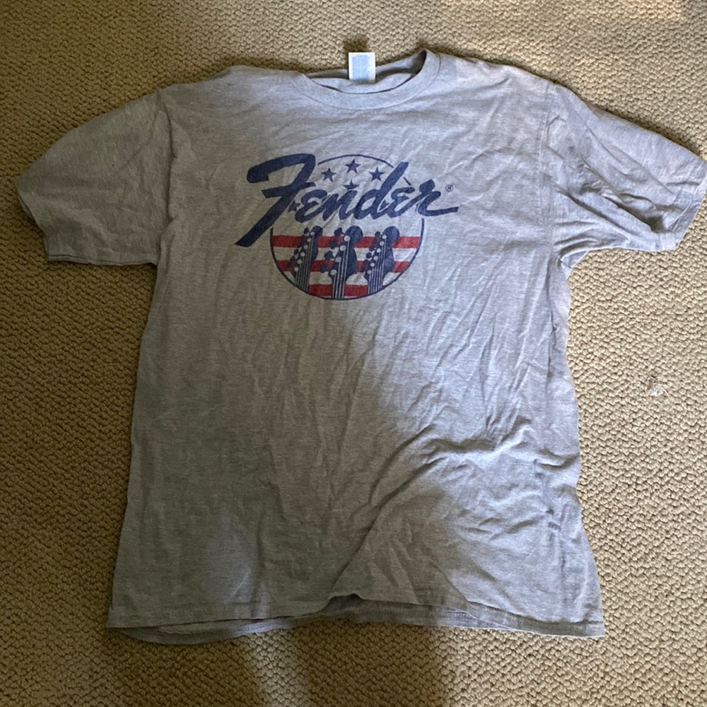 Fender Large Grey T-Shirt